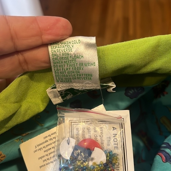 Quacker Factory Colorful Fish Sea Life Embroidered Jacket Teacher Art Cardigan - Picture 14 of 16